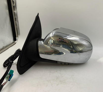 2005-2006 GMC Envoy Driver Side View Power Door Mirror Chrome OEM B04B33045