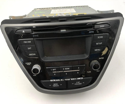 2014-2016 Hyundai Elantra AM FM CD Player Radio Receiver OEM C03B23046