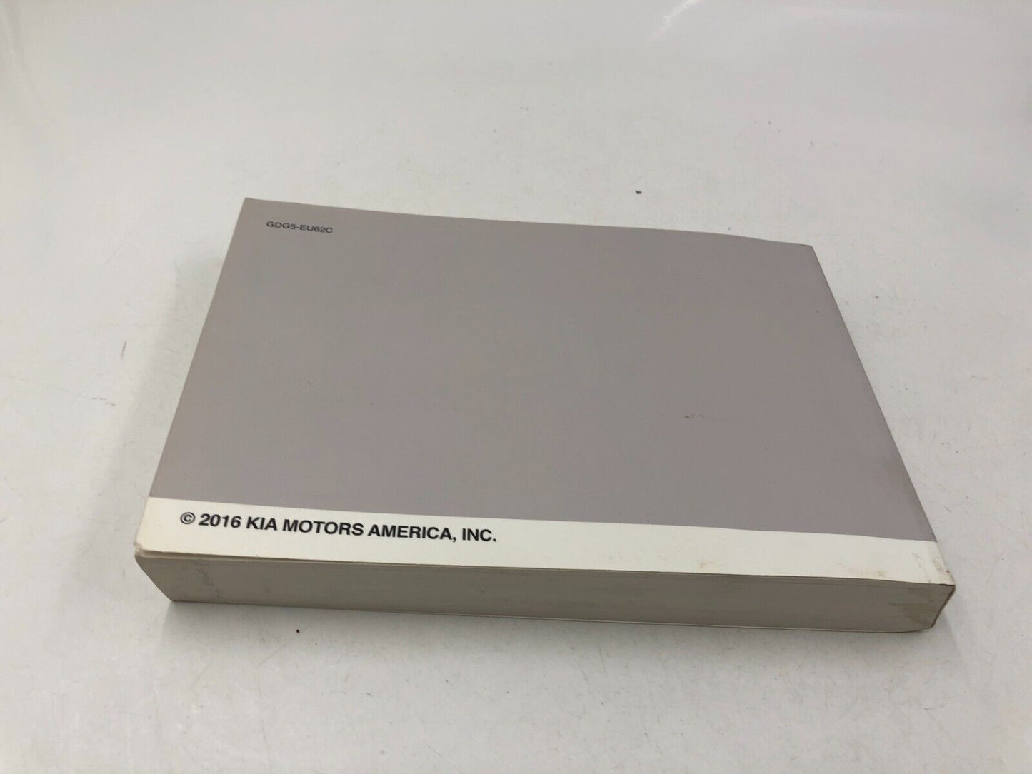 2016 Kia Optima  Owners Manual Handbook OEM A02B59011