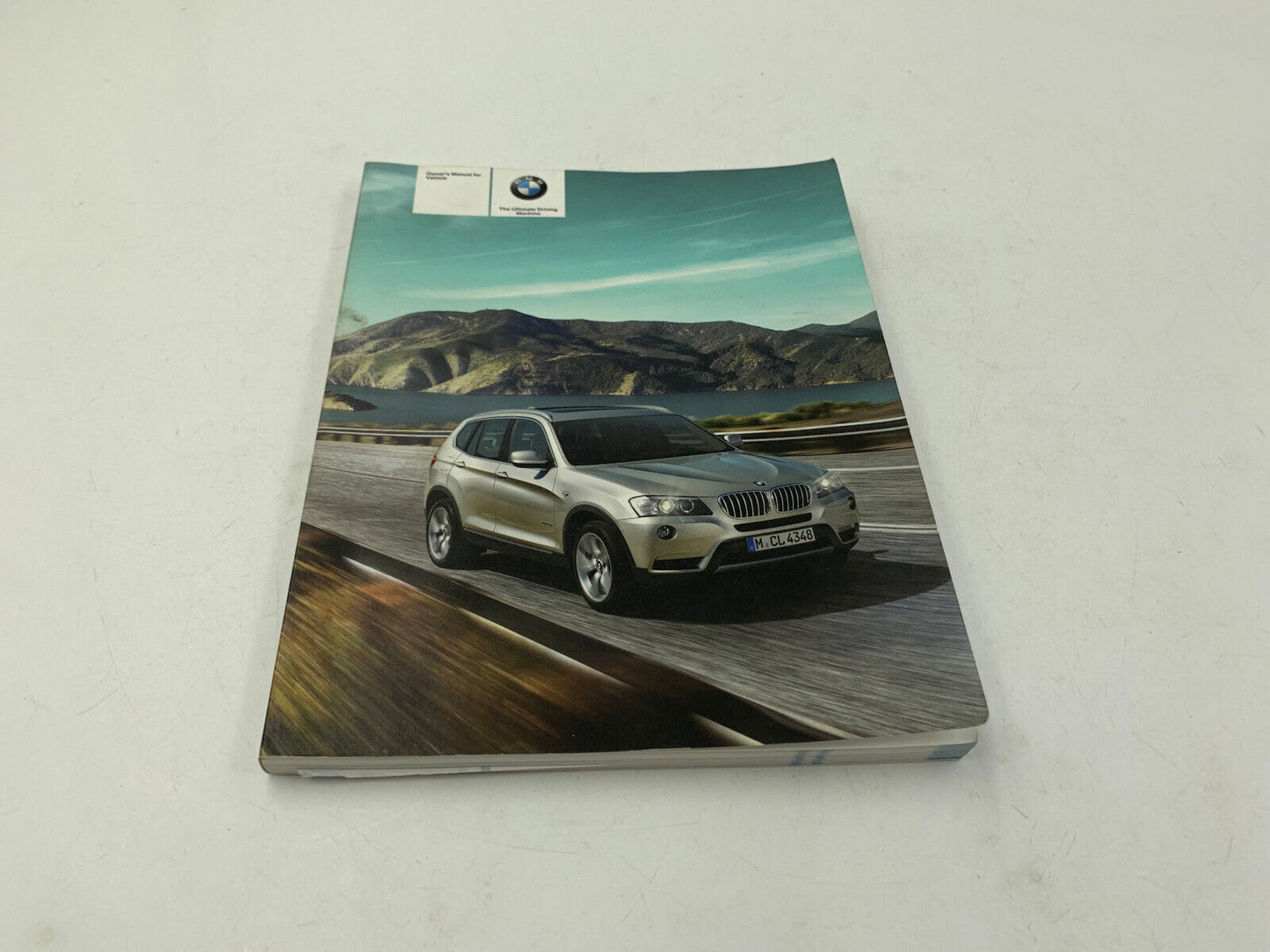 2011 BMW X3 Owners Manual Handbook Set with Case OEM C04B43041