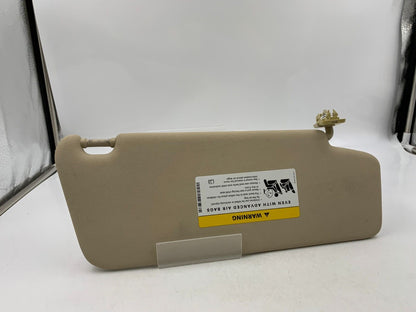 2008-2009 Mercedes-Benz C230 Driver Sun Visor Sunvisor Tan OEM A01B28035