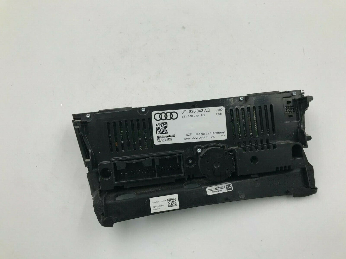 2010-2013 Audi A5 AC Heater Climate Control Temperature Unit OEM E01B52007