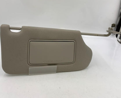 2013-2018 Nissan Altima Passenger Sun Visor Sunvisor Gray Illumination D01B16002