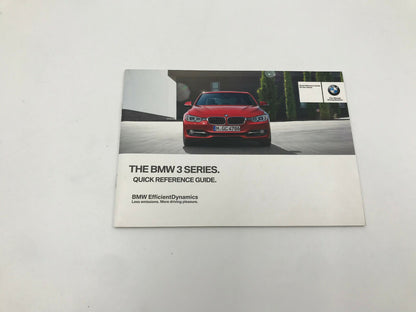 2013 BMW 3 Series Owners Manual Set with Case OEM B04B41088