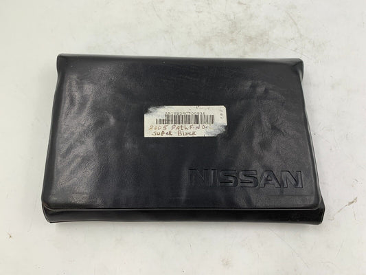 2005 Nissan Pathfinder Owners Manual Case Only OEM B01B07043