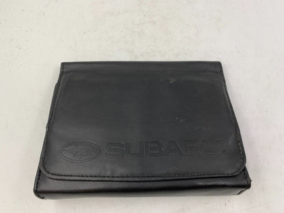 2016 Subaru Owners Manual Case Only OEM D04B32089