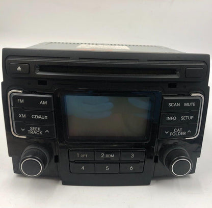 2011 Hyundai Sonata AM FM CD Player Radio Receiver OEM B02B03022