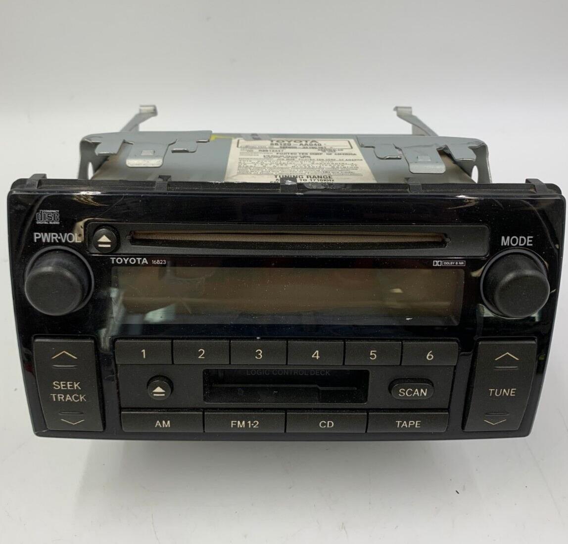 2002-2004 Toyota Camry AM FM CD Player Radio Receiver OEM E02B42006