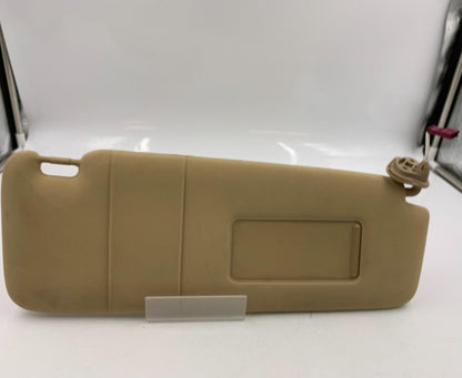 2004-2008 BMW 750i Passenger Sun Visor Sunvisor Tan Illuminated OEM E03B64007