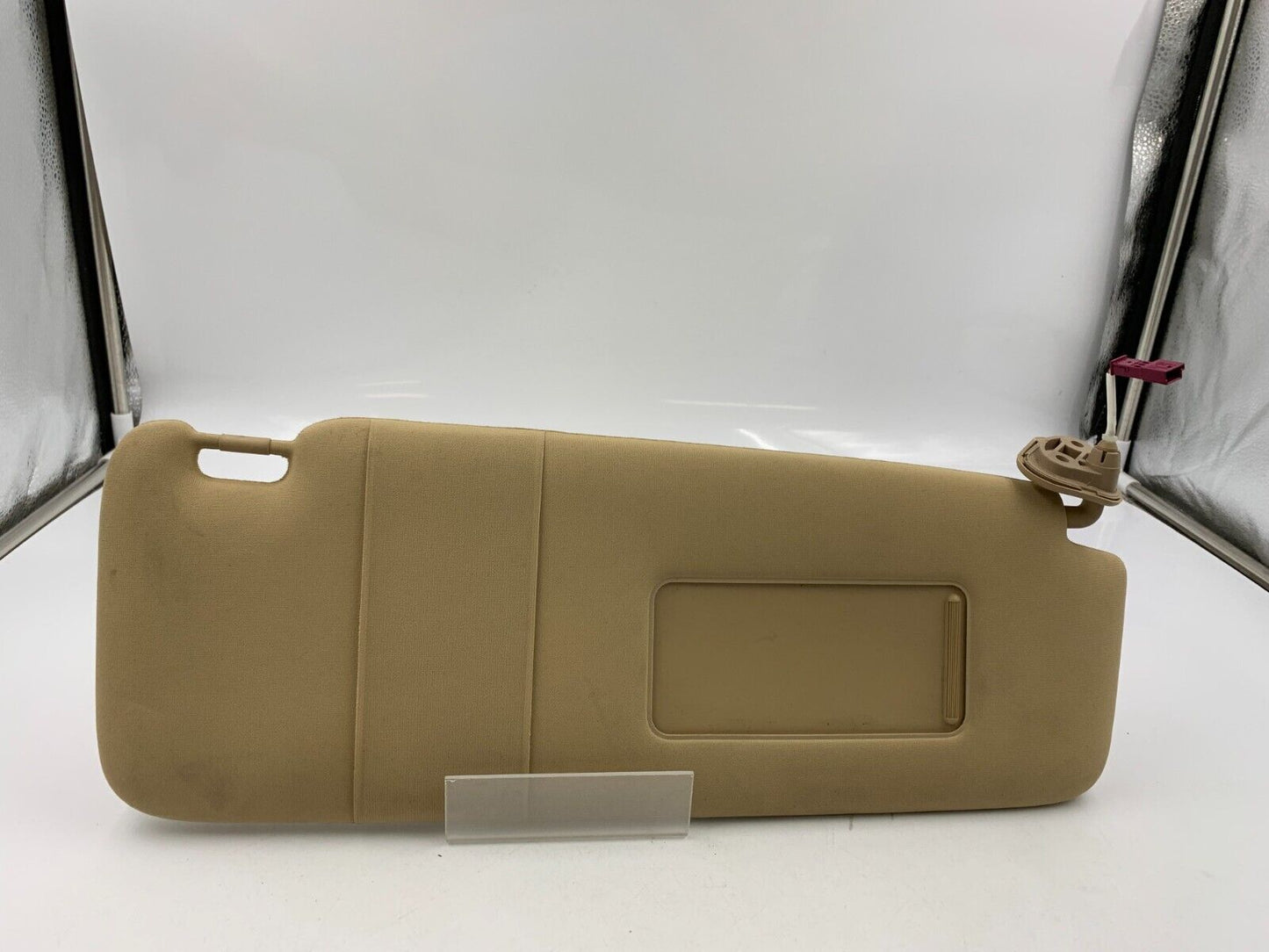 2004-2008 BMW 750i Passenger Sun Visor Sunvisor Tan Illuminated OEM E03B64007