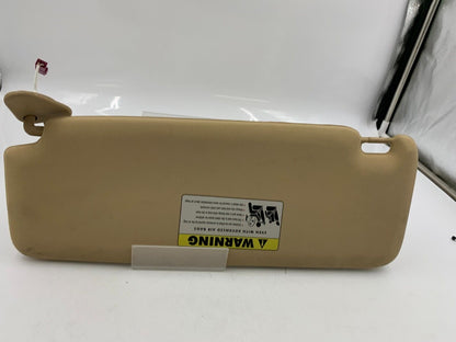 2004-2008 BMW 750i Passenger Sun Visor Sunvisor Tan Illuminated OEM E03B64007