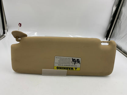 2004-2008 BMW 750i Passenger Sun Visor Sunvisor Tan Illuminated OEM E03B64007