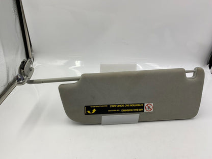 2013-2017 Audi A6 Passenger Sun Visor Sunvisor Gray Illuminated OEM D04B23044