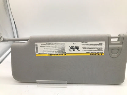 2017-2018 Jeep Compass Passenger Sun Visor Sunvisor Illuminat Gray OEM A01B50032