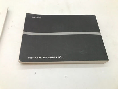 2012 Kia Sorento Owners Manual Set with Case OEM D01B36041