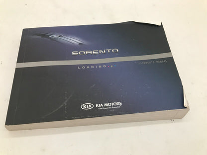 2012 Kia Sorento Owners Manual Set with Case OEM D01B36041