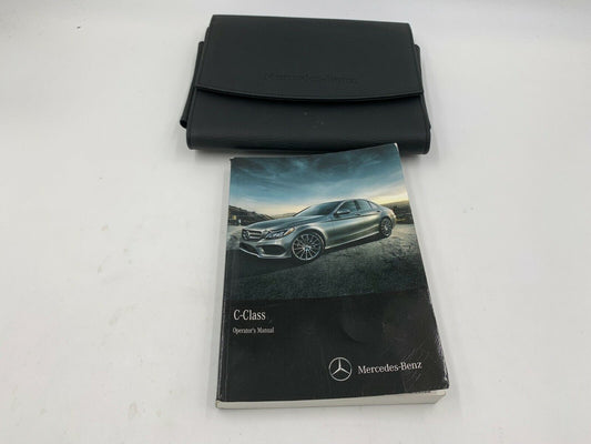 2016 Mercedes-Benz C Class Owners Manual Set with Case OEM B02B22043