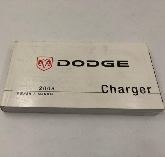 2008 Dodge Charger Owners Manual OEM C02B58005