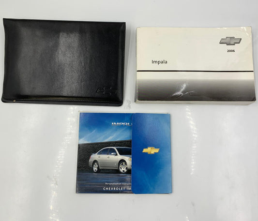 2006 Chevrolet Impala Owners Manual Set with Case OEM E04B37084