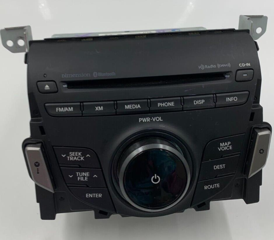 2012-2013 Hyundai Azera AM FM CD Player Radio Receiver OEM D02B44061