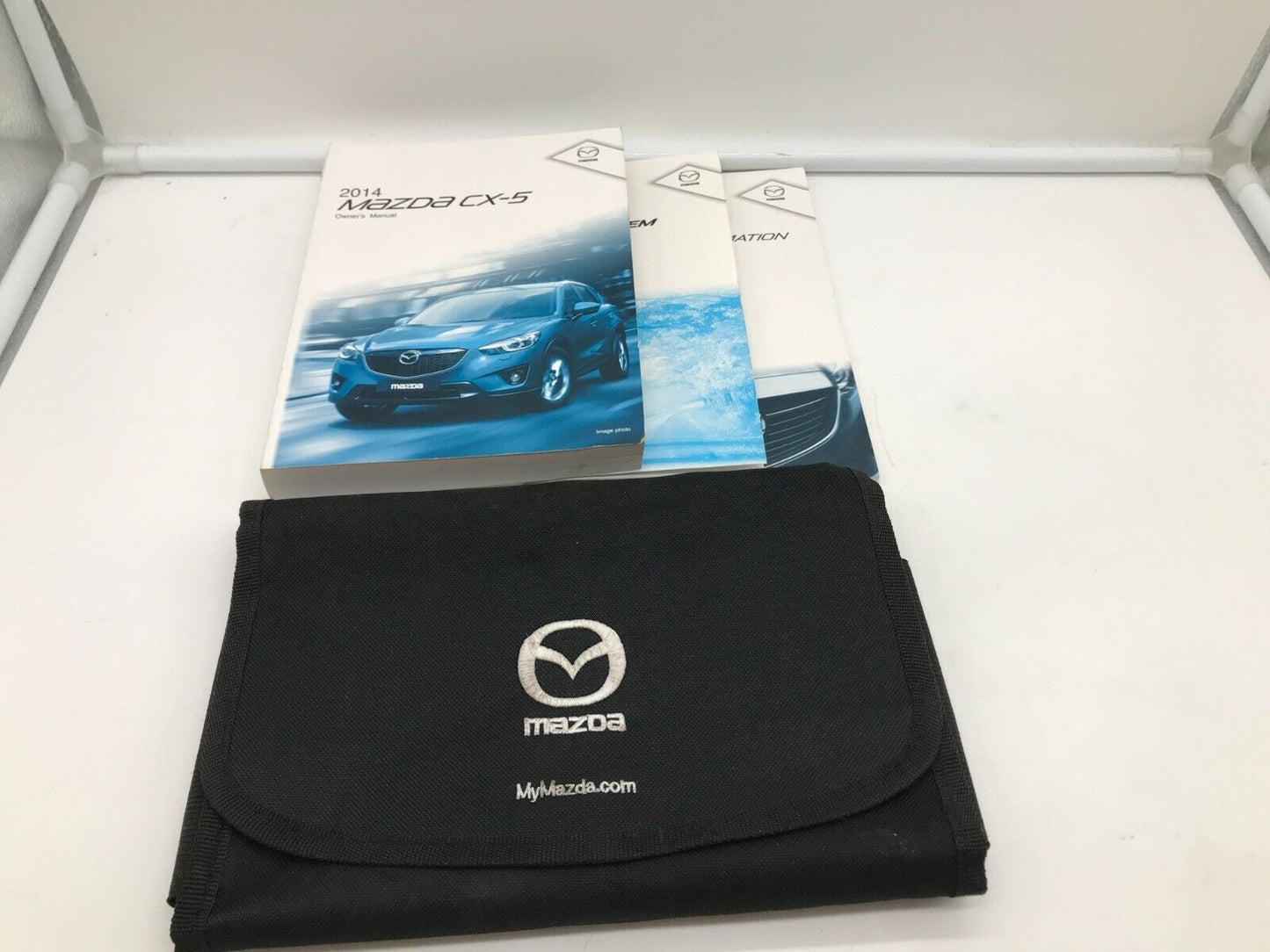 2014 Mazda CX-5 CX5 CX 5 Owners Manual Set with Case OEM D04B66007