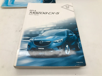 2014 Mazda CX-5 CX5 CX 5 Owners Manual Set with Case OEM D04B66007