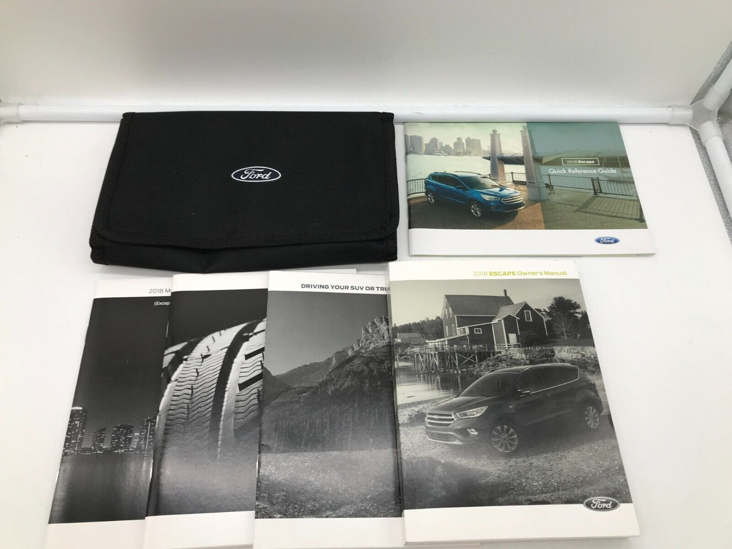 2018 Ford Escape Owners Manual Set with Case OEM E04B68002