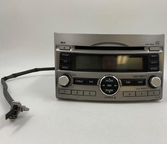 2010-2012 Subaru Legacy AM FM CD Player Radio Receiver OEM A01B26030