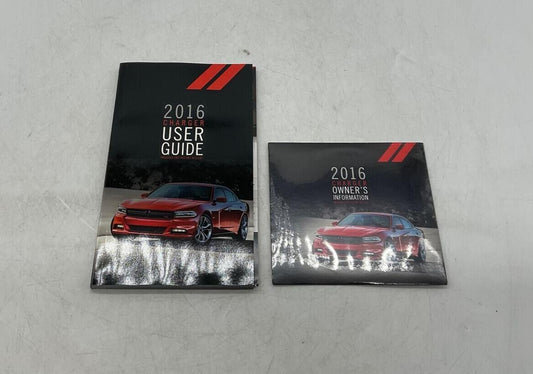 2016 Dodge Charger Owners Manual Handbook with Case OEM A02B65007