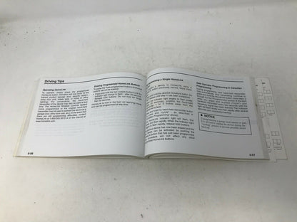 2003 Kia Sorento Owners Manual OEM D02B25085