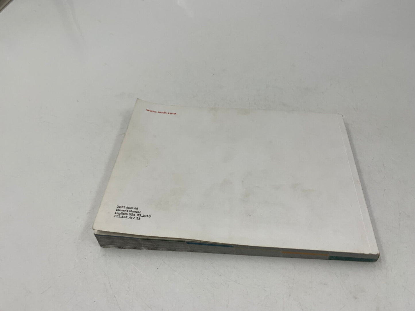 2013 Audi A6 Owners Manual Set OEM E04B03083