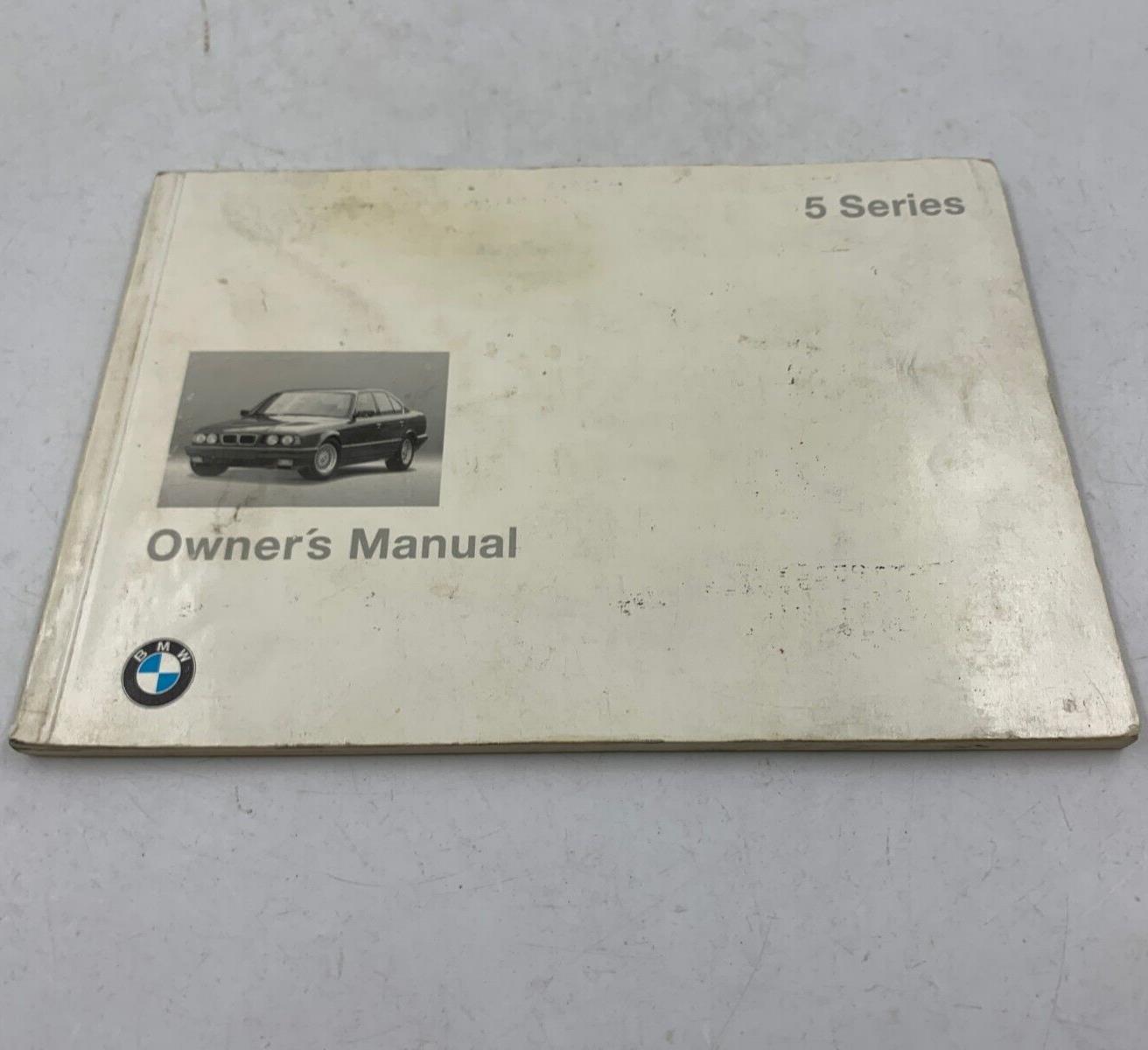 1994 BMW 5 Series Owners Manual OEM C01B50005