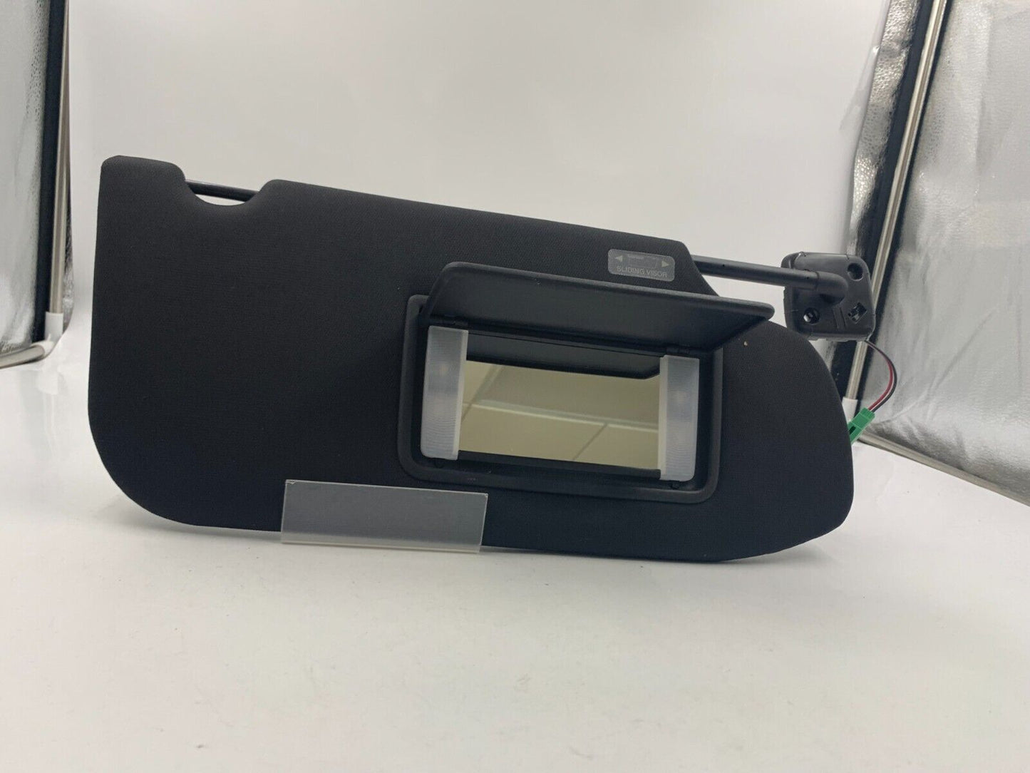 2010-2016 Lincoln MKS Passenger Sun Visor Sunvisor Black Illuminated A01B02088