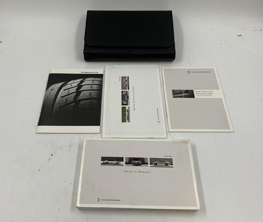 2016 Lincoln MKZ Owners Manual Set with Case OEM E04B56057