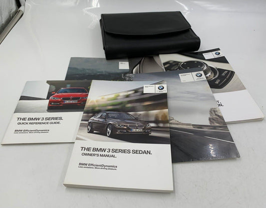 2014 BMW 3 Series Owners Manual Set with Case OEM C01B05048