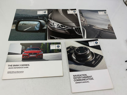 2014 BMW 3 Series Owners Manual Set with Case OEM C01B05048