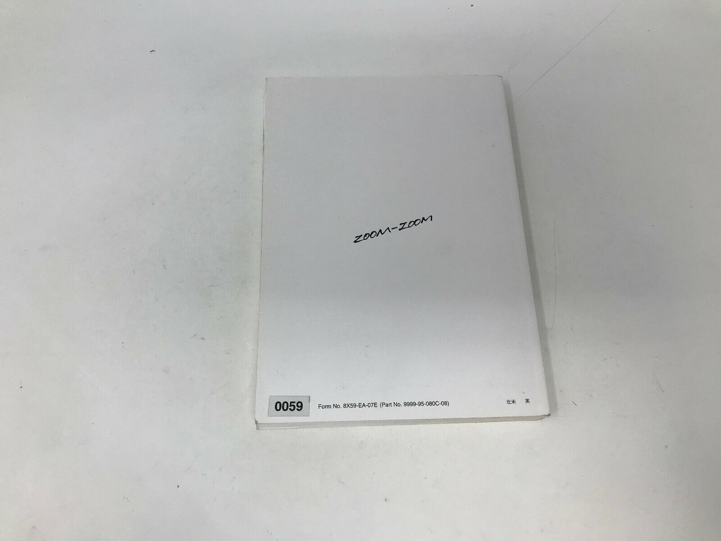 2008 Mazda CX7 CX-7 Owners Manual Set with Case OEM B03B07040