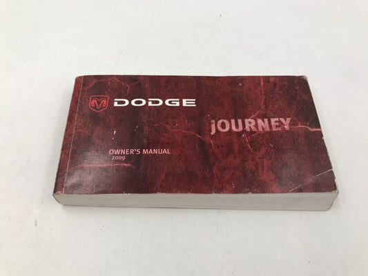 2009 Dodge Journey Owners Manual OEM B02B23043