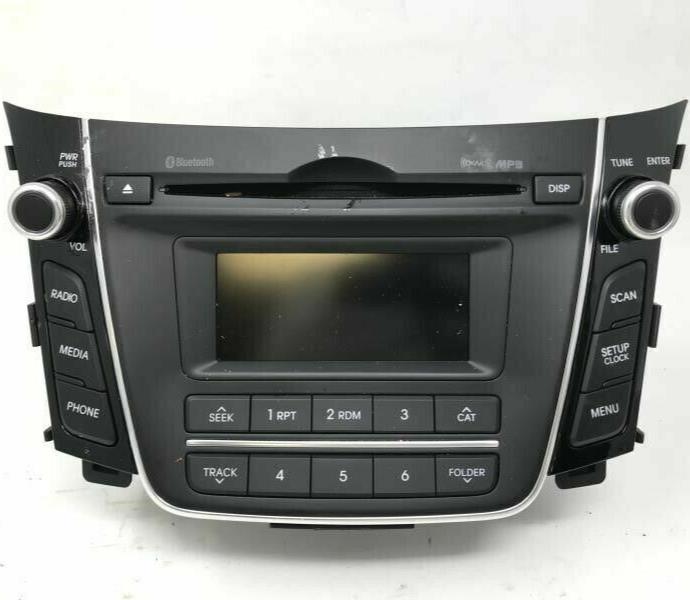 2016-2017 Hyundai Elantra AM FM CD Player Radio Receiver OEM F01B65008