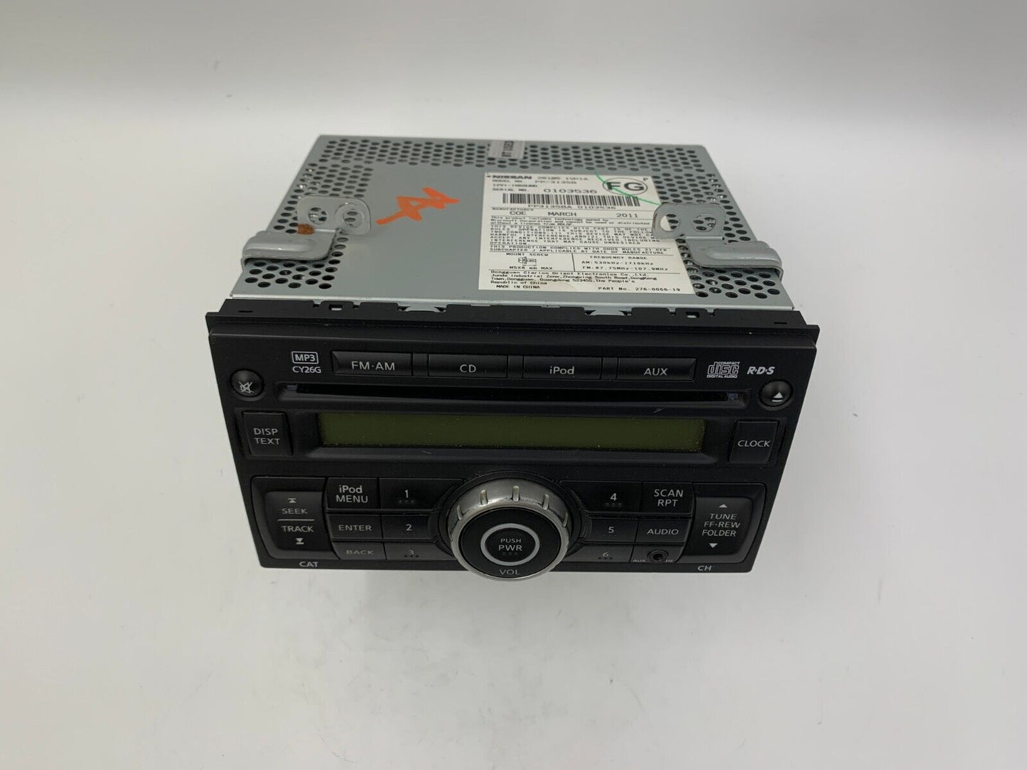 2011-2015 Nissan Rogue AM FM Radio CD Player Receiver OEM C02B52057