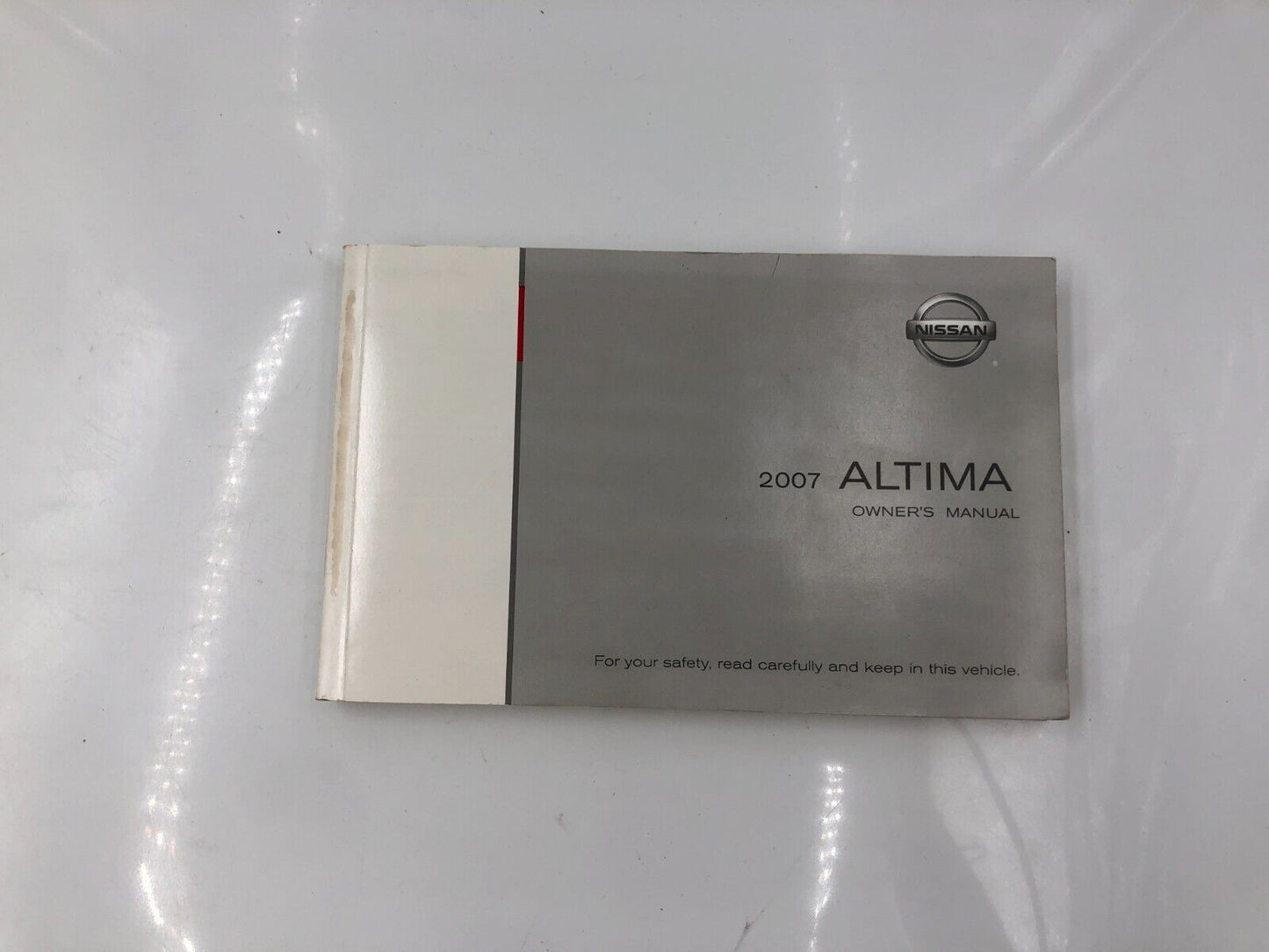 2007 Nissan Altima Owners Manual Set with Case OEM A01B37025