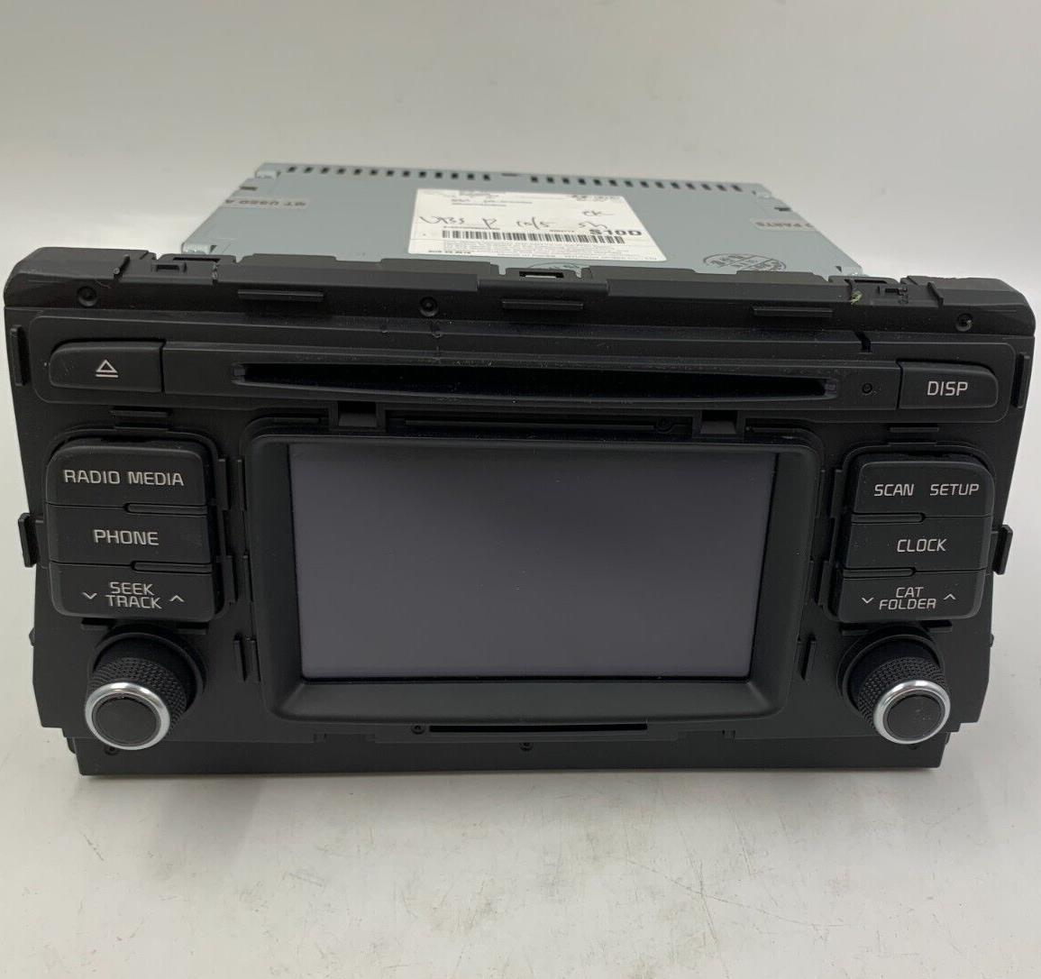 2016-2018 Kia Optima AM FM CD Player Radio Receiver OEM A01B09038