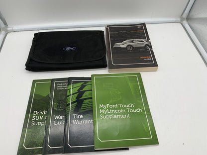 2011 Ford Explorer Owners Manual Set with Case OEM B03B32013