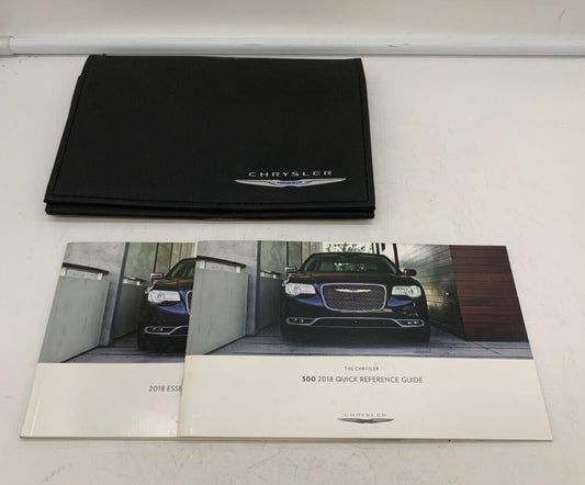 2018 Chrysler 300 Owners Manual Set with Case OEM A01B13014