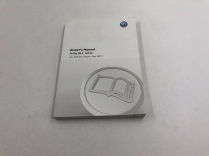 2017 Volkswagen Jetta GLI Owners Manual Set with Case OEM D03B59003