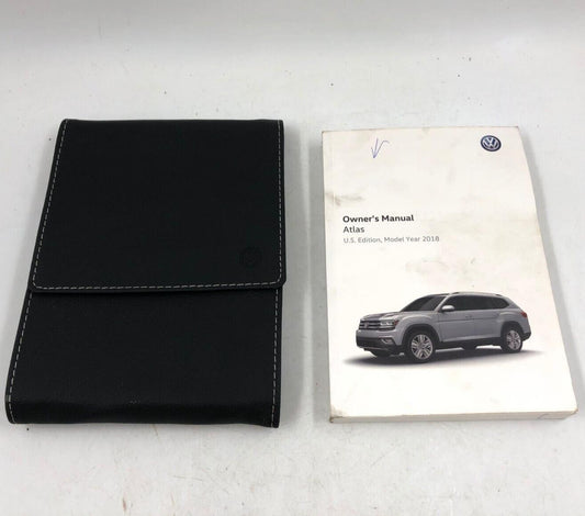 2018 Volkswagen Atlas Cross Sport Owners Manual with Case OEM A04B33003