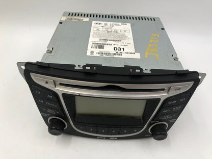 2012-2013 Hyundai Accent AM FM Radio CD Player Receiver OEM B01B32050