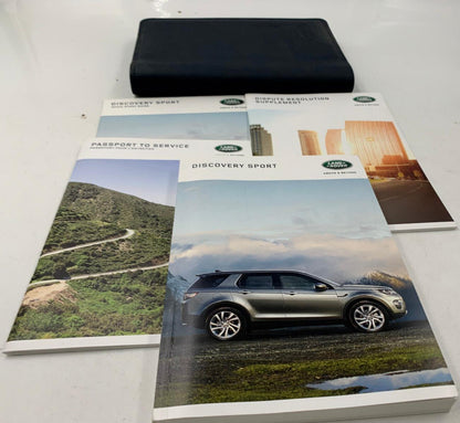 2017 Land Rover Discovery Sport Owners Manual Set with Case OEM D04B31090