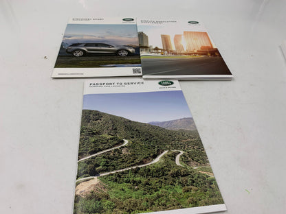 2017 Land Rover Discovery Sport Owners Manual Set with Case OEM D04B31090