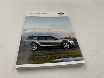 2017 Land Rover Discovery Sport Owners Manual Set with Case OEM D04B31090